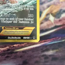 Gyarados EX (Secret) 123/122 XY BREAKpoint LP Pokemon TCG Card 2016 - Image 3