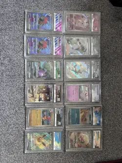Pokemon Ace 10 9 8 7 Graded Cards Bundle Lot - Image 1