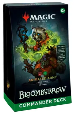 Magic The Gathering - Animated Army - Bloomburrow Commander Deck Precon - MTG - Image 1