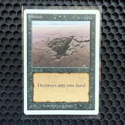 1993 MTG Sinkhole (Unlimited) MP - Image 1