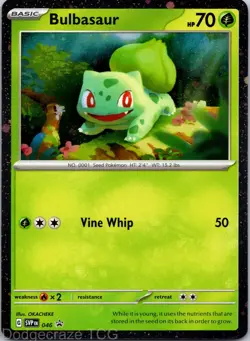 Bulbasaur 046 Promo Scarlet & Violet Pokemon NM - Image 1