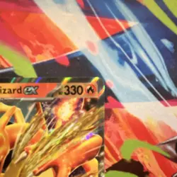 Pokemon Charizard ex SVP 167 Scarlet & Violet Promo Holo 330 HP Brave Wing - Image 3