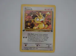 2000 Pokemon Team Rocket Meowth 1st Edition #62/82 NM - Image 1