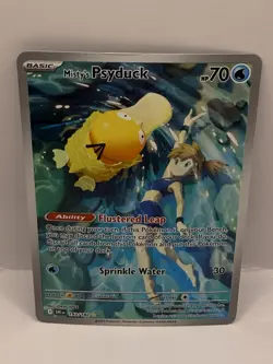 Misty's Psyduck 193/182: Destined Rivals IR Pokemon MP-see description. - Image 2
