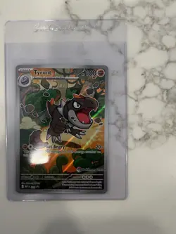 Pokemon Stamped Pokemon Center Tyrunt 070 Perfect Order Pack Fresh - NM - Image 2