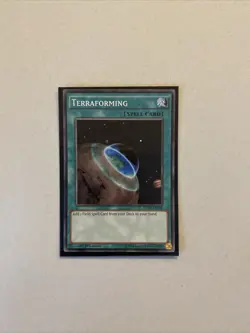 Yugioh Terraforming SDGR-EN028 Common 1st Ed NM - Image 1