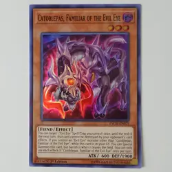 Catoblepas, Familiar of the Evil Eye - INCH-EN029 - NM/VLP - Super Rare - Yugioh - Image 1