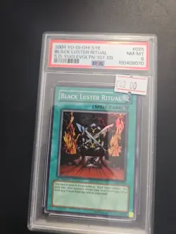 Yu-Gi-Oh 2004 Black Luster Ritual S.d Evolution 1st E.d - Image 1