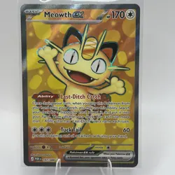 Pokemon - Meowth EX Full Art Perfect Order 107/088 - English - Image 1