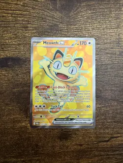 Meowth Ex 107/088 - Perfect Order - Full Art - English Pokemon TCG - Image 1