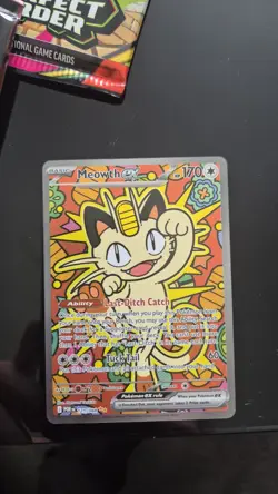 Meowth Ex 107/088 Perfect Order Full Art Pack Fresh. Pokemon Card - Image 1