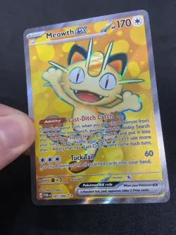 Meowth EX 107/088 - Perfect Order Full Art - Near Mint Pokemon TCG - Image 4