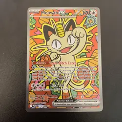 POKEMON MEOWTH x 3 - 121/088 SIR + 107/088 FULL ART + 062/088 EX PERFECT ORDER - Image 2