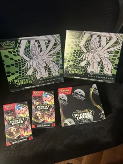 Pokemon Center Perfect Order Bundle: 2x Etb, 1 Booster Box, 2x Booster Bundle - Image 1
