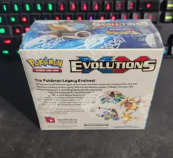 XY Evolutions Booster Box Sealed Pokemon TCG Factory Sealed. Very Crisp Corners. - Image 3