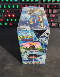 XY Evolutions Booster Box Sealed Pokemon TCG Factory Sealed. Very Crisp Corners. - Image 4