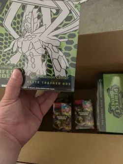 Pokemon Center Perfect Order Elite Trainer Box ETB & Booster Bundle - Sealed - Image 1