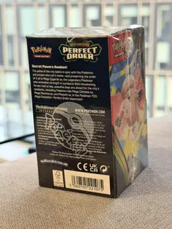 Pokemon Mega Evolution PERFECT ORDER Half Booster Box 18 Packs - Sealed and New - Image 3