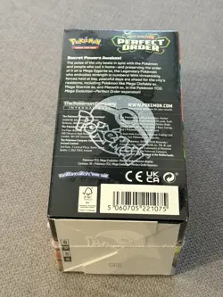 Pokemon Mega Evolution PERFECT ORDER Half Booster Box 18 Packs - Sealed and New - Image 4
