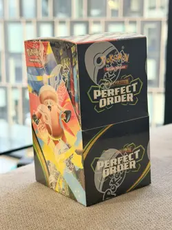 Pokemon Mega Evolution PERFECT ORDER Half Booster Box 18 Packs - Sealed and New - Image 5