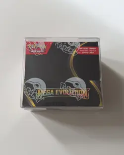 Pokemon Mega Evolution Enhanced Booster Box – Sealed & Protective Display Case - Image 1