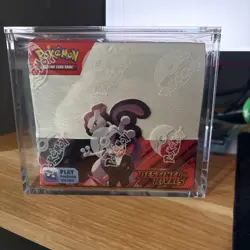 Pokemon Destined Rivals Booster Box 36 Packs 💎 NEW & SEALED in ACRYLIC CASE 💎 - Image 1