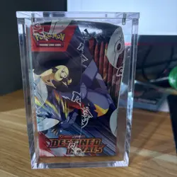 Pokemon Destined Rivals Booster Box 36 Packs 💎 NEW & SEALED in ACRYLIC CASE 💎 - Image 2