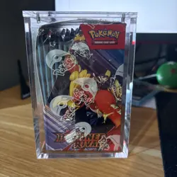 Pokemon Destined Rivals Booster Box 36 Packs 💎 NEW & SEALED in ACRYLIC CASE 💎 - Image 4