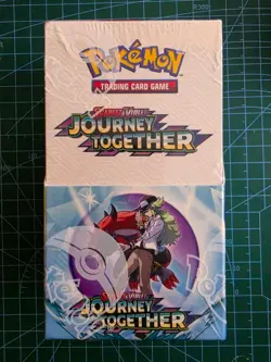 Pokemon TCG Journey Together Half Booster Box - Sealed - Image 1