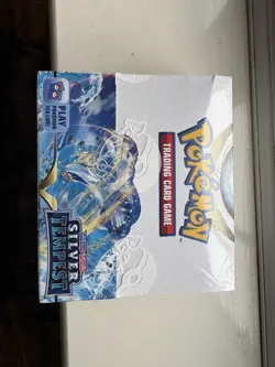 Pokemon Silver Tempest Booster Box Sealed, Sword And Shield. - Image 1