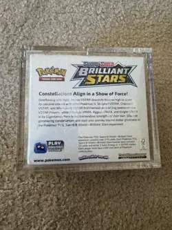 Pokemon Sword & Shield Brilliant Stars Booster Box & Acrylic Case 820650819964 - Image 2