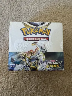 Pokemon Sword & Shield Brilliant Stars Booster Box & Acrylic Case 820650819964 - Image 3