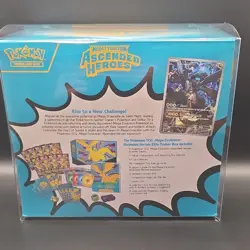 Pokemon Mega Evolution Ascended Heroes Elite Trainer Box Booster Sleeves Promo - Image 3