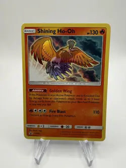 Pokemon TCG Shining Ho-Oh SM70 Promo VLP Holo Rare Card - Image 1