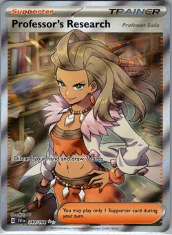 Professor's Research 240/198 SV01: Scarlet & Violet Base Set - Pokemon Card - NM - Image 1