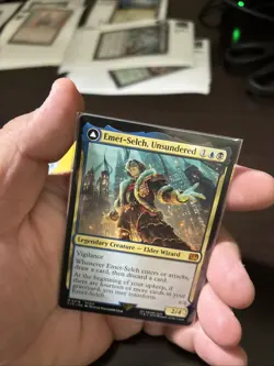 Emet-Selch Unsundered Card Magic the Gathering, Final Fantasy, 218 - Image 3