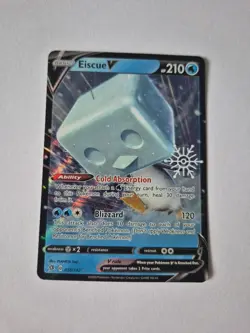 Eiscue V - 055/192 - Snowflake Stamp - Rebel Clash - Pokemon Card - NM/M - Image 1