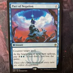 1x MTG Magic The Gathering TCG Pact of Negation Rare - Masters 25 - Image 2