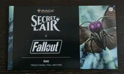 MTG Secret Lair x Fallout: Rad [Foil Edition] New and Sealed - Image 1
