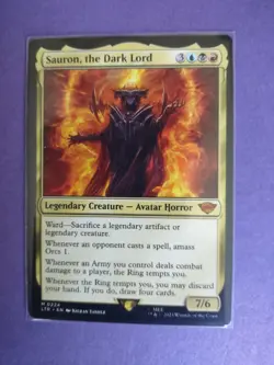 Sauron, the Dark Lord NM, English MTG The Lord Of The Rings: Tales Of Middle-ear - Image 1
