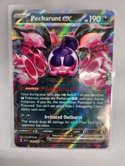 Pecharunt ex Double Rare 039/064 Pokemon Shrouded Fable English NM - Image 1