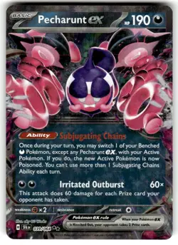 Pokemon - Pecharunt ex 039/064 Double Rare Shrouded Fable NM - Image 1