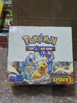 Pokemon TCG Surging Sparks Booster Box 36 Packs - New & Factory Sealed - Perfect - Image 1