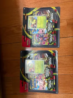2x Pokemon TCG Perfect Order 3-Pack Blister Pack Chikorita Sealed - Image 1