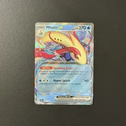 Milotic ex Double Rare 042/191 Sv08: Surging Sparks Holo POKEMON NEAR MINT - Image 1