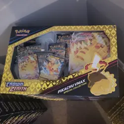 Pokemon: Crown Zenith Special Collection (Pikachu VMAX) - New and Sealed x4 🔥🔥 - Image 1