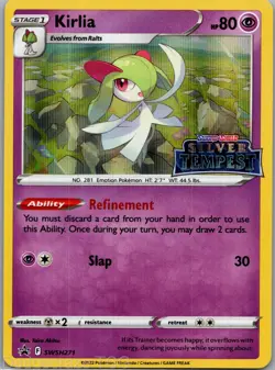 Kirlia SWSH271 Promo SWSH Black Star Pokemon NM - Image 1