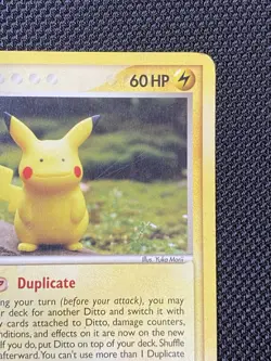 Ditto (Pikachu) 63/113 Common Pokemon EX Delta Species 2005 Non-Holo Vintage MP+ - Image 3