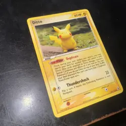 Ditto (Pikachu) 63/113 Common Pokemon EX Delta Species 2005 Non-Holo Vintage - Image 3