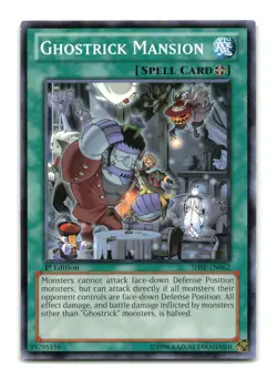 Ghostrick Mansion - SHSP-EN062 1st Edition - YuGiOh-LP - Image 1
